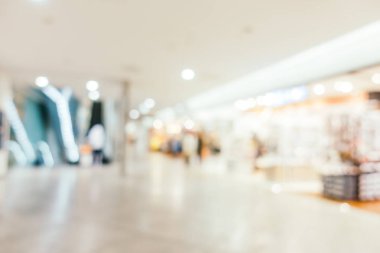 Soyut bulanıklık ve ufuk lüks alışveriş merkezi bölümü s