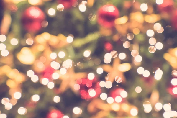 Abstracte onscherpte en intreepupil bokeh Kerstmis licht — Stockfoto