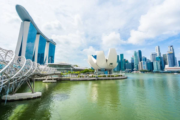 Singapore, 21 Jan 2019 : Beautiful architecture building skyscra — Stock Photo, Image