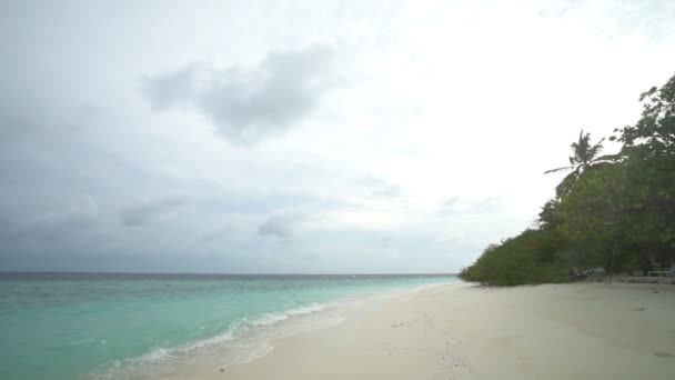 Lugna Bilder Vackra Vågiga Havet — Stockvideo