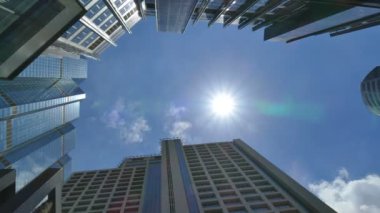 modern Asya şehrinde şantiye görüntüleri