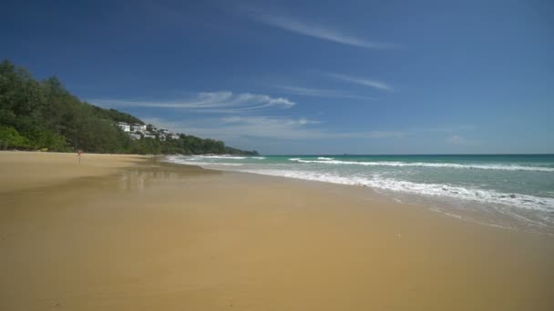 Imagens Tranquilas Belo Mar Ondulado — Vídeo de Stock