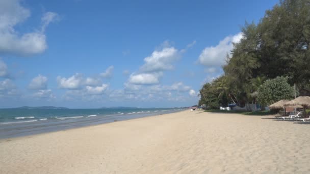 Imágenes Tranquilas Hermoso Mar Ondulado — Vídeos de Stock