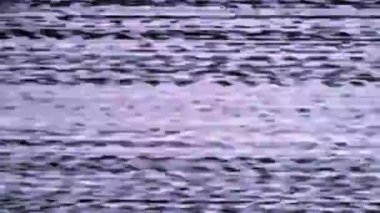 Siyah-beyaz dijital televizyon arızalarının tam kare görüntüsü