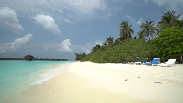 Imágenes Tranquilas Hermoso Mar Ondulado — Vídeos de Stock