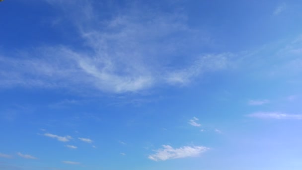 Imágenes Del Hermoso Cielo Con Nubes Movimiento Lapso Tiempo — Vídeos de Stock