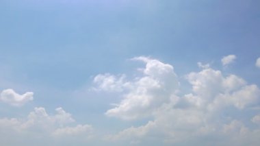 hareketli bulutlar ile güzel gökyüzü görüntüleri, zaman atlamalı