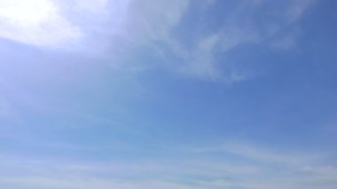 hareketli bulutlar ile güzel gökyüzü görüntüleri, zaman atlamalı