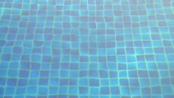 Full Frame Beelden Van Water Zwembad — Stockvideo