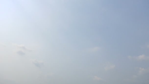 Imágenes Del Hermoso Cielo Con Nubes Movimiento Lapso Tiempo — Vídeo de stock
