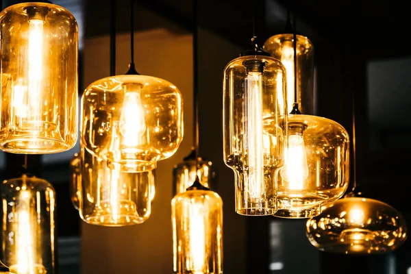 Prachtig Plafond Licht Lamp Lamp Decoratie Interieur Van Kamer — Stockfoto