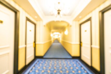 Soyut bulanıklık ve arka plan için otel lobisi.
