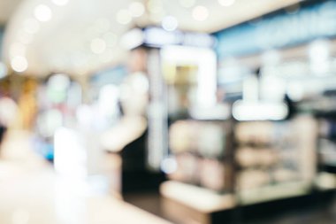 Soyut bulanıklık ve arka plan için Havaalanı terminal iç defocused