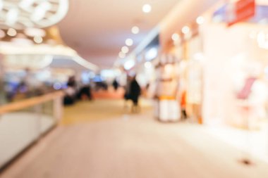 Soyut bulanıklık alışveriş merkezi mağazası iç