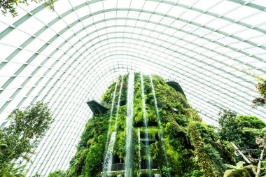 Çiçek kubbe Bahçesi ve greenhous bina güzel mimari