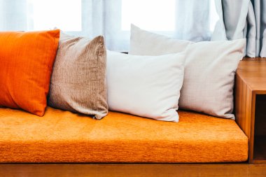 Kanepe dekorasyon iç lüks oda rahat yastık