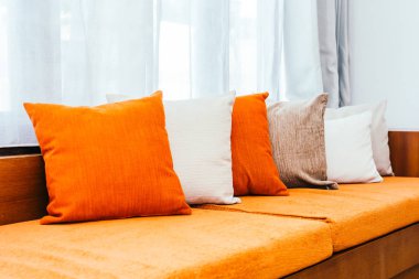 Kanepe dekorasyon iç lüks oda rahat yastık