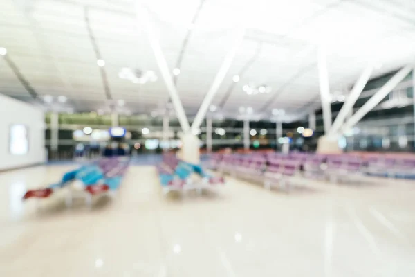 Desenfoque Abstracto Desenfocado Interior Terminal Del Aeropuerto Para Fondo — Foto de Stock