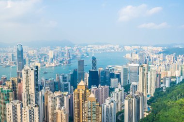 Hong Kong dış cityscape bina güzel mimari 