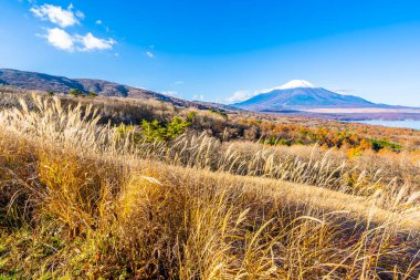 Yamanakako ya da yamanaka göl güzel fuji Dağı