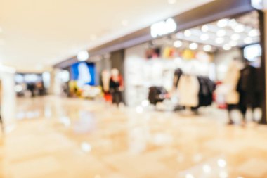 Soyut bulanıklık alışveriş merkezi mağazası iç