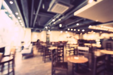 Soyut bulanıklık ve ufuk restoran ve kafe Cafe Inte