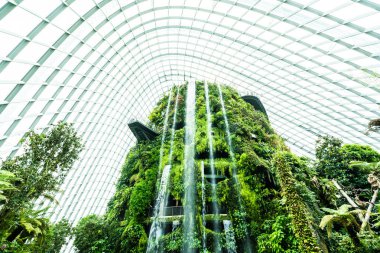 Çiçek kubbe Bahçesi ve greenhous bina güzel mimari