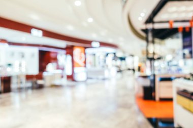 Soyut bulanıklık ve ufuk alışveriş merkezi mağazası