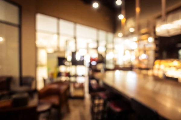Elvont elmosódott kávézó kávézó belső tér — Stock Fotó