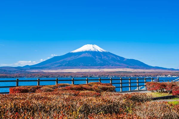 山富士山中湖の周りの美しい風景 — ストック写真