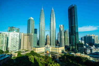 Kuala lumpur sk dış şehirde bina güzel mimari