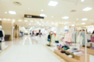 Soyut bulanıklık ve ufuk lüks alışveriş merkezi bölümü s