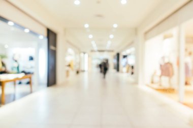 Soyut bulanıklık ve ufuk lüks alışveriş merkezi bölümü s