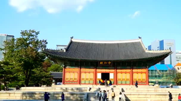 Güzel Asya Tapınağının Manzara Görüntüleri — Stok video