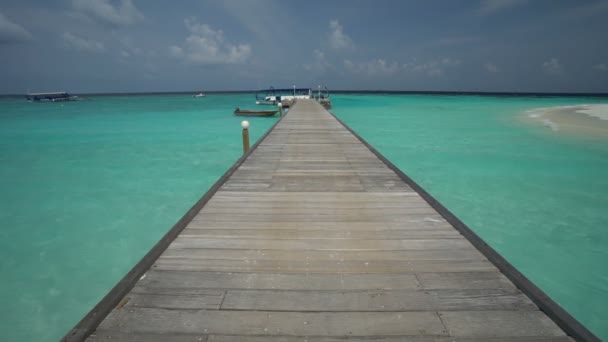 Tranquil Footage Beautiful Wavy Sea — Stock Video