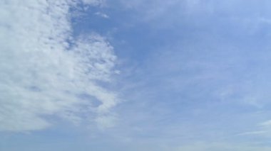 hareketli bulutlar ile güzel gökyüzü görüntüleri, zaman atlamalı