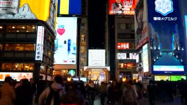 Modern megalopolis Asya şehrinin manzaralı görüntüleri