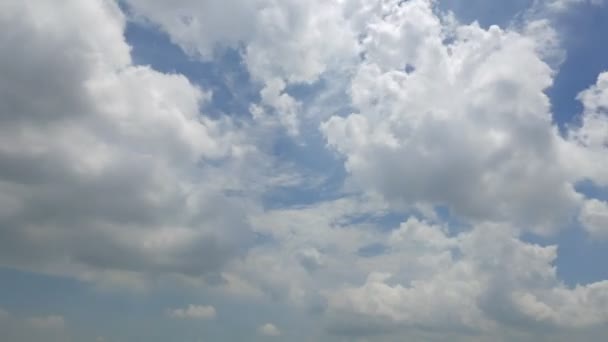 Images Ciel Magnifique Avec Des Nuages Mouvement Laps Temps — Video