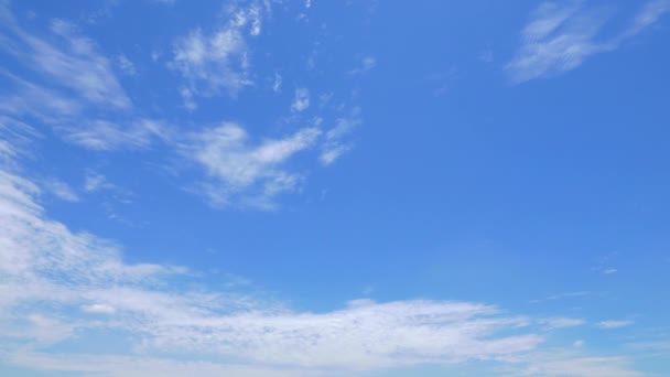 Imagens Céu Bonito Com Nuvens Movimento Lapso Tempo — Vídeo de Stock