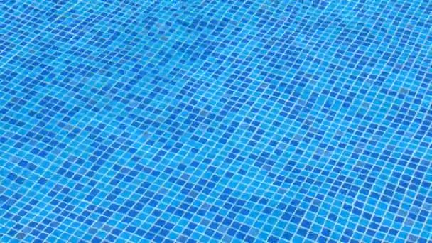Full Frame Beelden Van Water Zwembad — Stockvideo