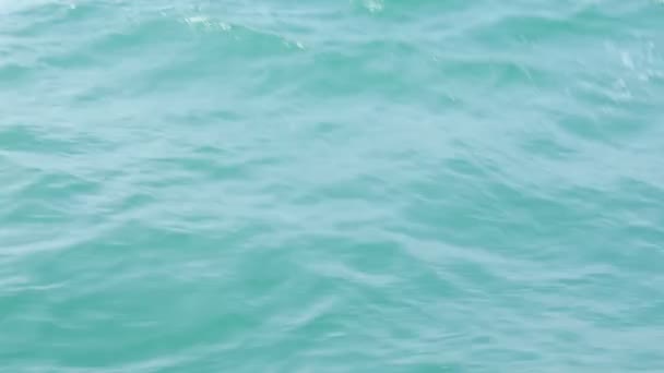 Lugna Bilder Vackra Vågiga Havet — Stockvideo