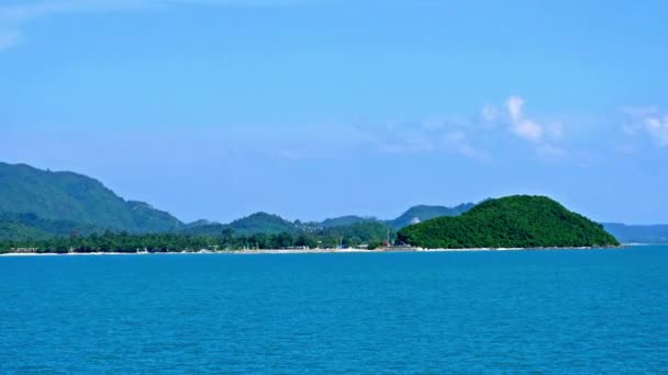 Imágenes Tranquilas Hermoso Mar Ondulado — Vídeos de Stock