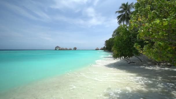 Imágenes Tranquilas Hermoso Mar Ondulado — Vídeo de stock