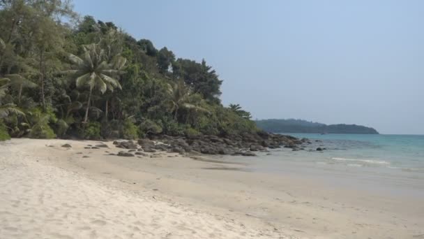 Imágenes Tranquilas Hermoso Mar Ondulado — Vídeos de Stock