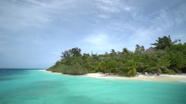 Lugna Bilder Vackra Vågiga Havet — Stockvideo