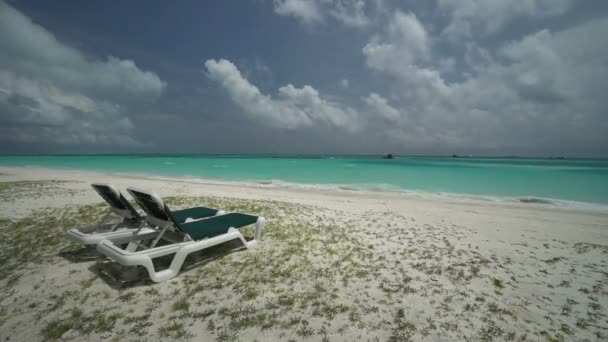 Imagens Tranquilas Belo Mar Ondulado — Vídeo de Stock