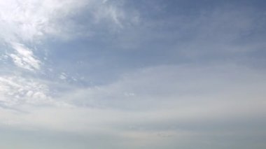 hareketli bulutlar ile güzel gökyüzü görüntüleri, zaman atlamalı