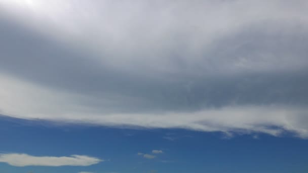 Imagens Céu Bonito Com Nuvens Movimento Lapso Tempo — Vídeo de Stock