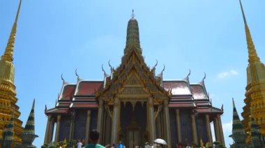 modern Asya şehrinin kalabalık sokak görüntüleri