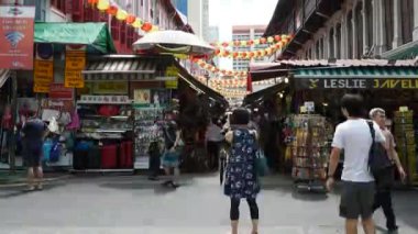 Modern megalopolis Asya şehrinin manzaralı görüntüleri